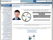 Tablet Screenshot of organization5point0.com
